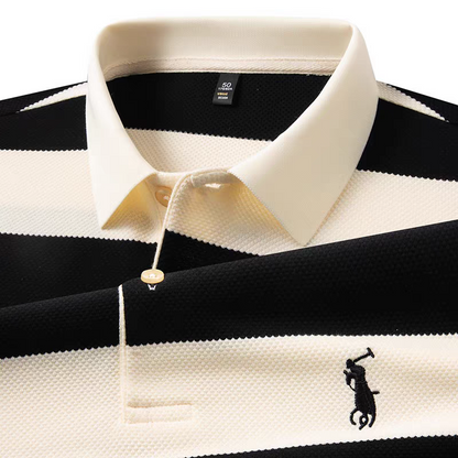 Saddlecrest Regal Stripe Polo T-Shirt