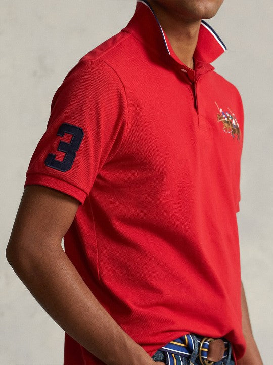 POLO RALPH LAUREN Prismatic Amber Drift Classic Fit Short Sleeve Piqu������ Polo