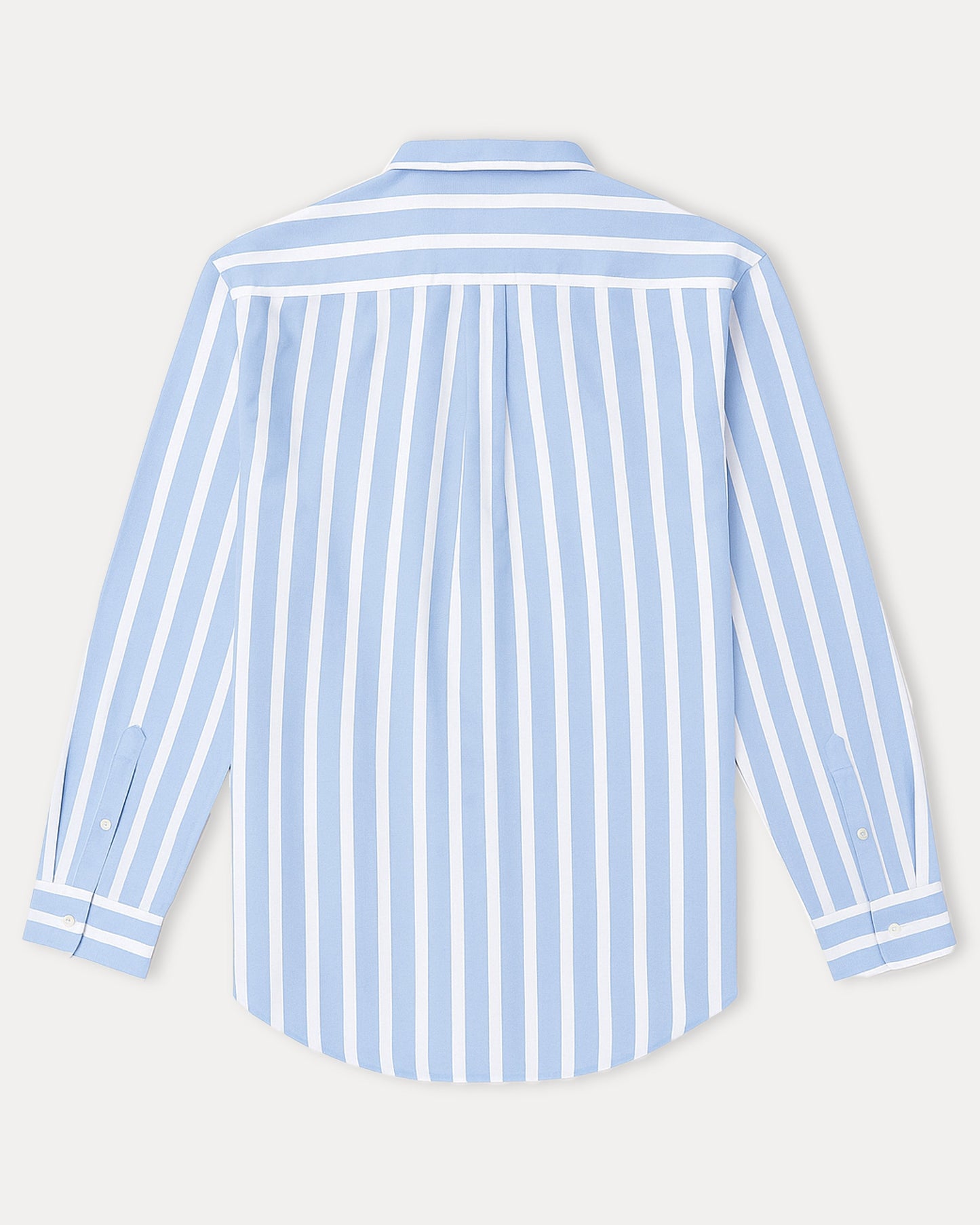 Polo Ralph Lauren Custom Fit Striped Shirt in Serene Sky Blue