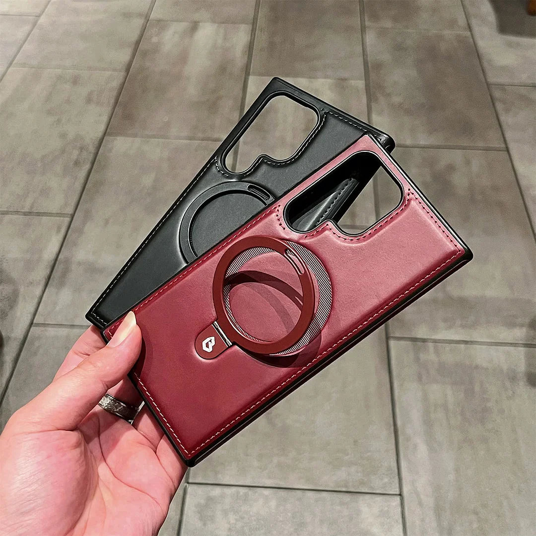 YG | Leather Ring Protective Case