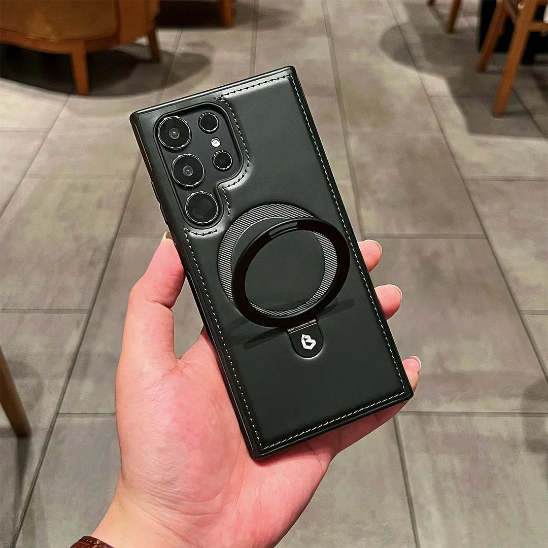 YG | Leather Ring Protective Case