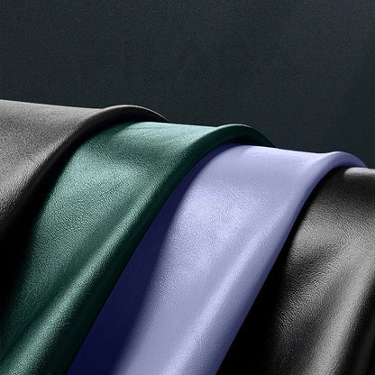 Samsung Galaxy S24 Ultra Slim Leather Shockproof Protection Case with Metar Camera Protection-Black