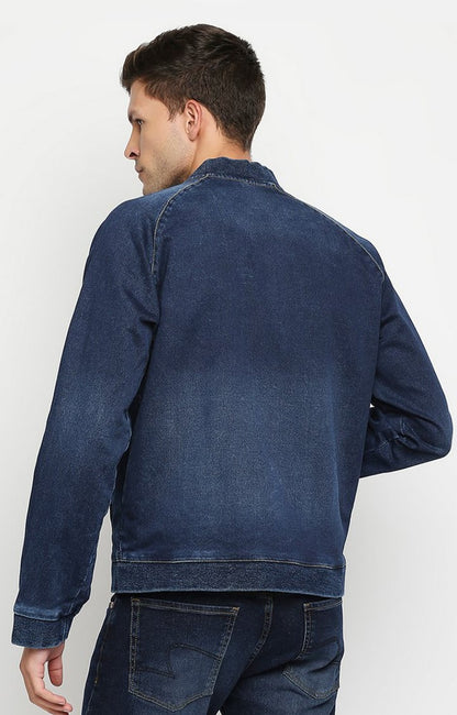 SPYKAR SJ Classic Denim Zip-Up Jacket