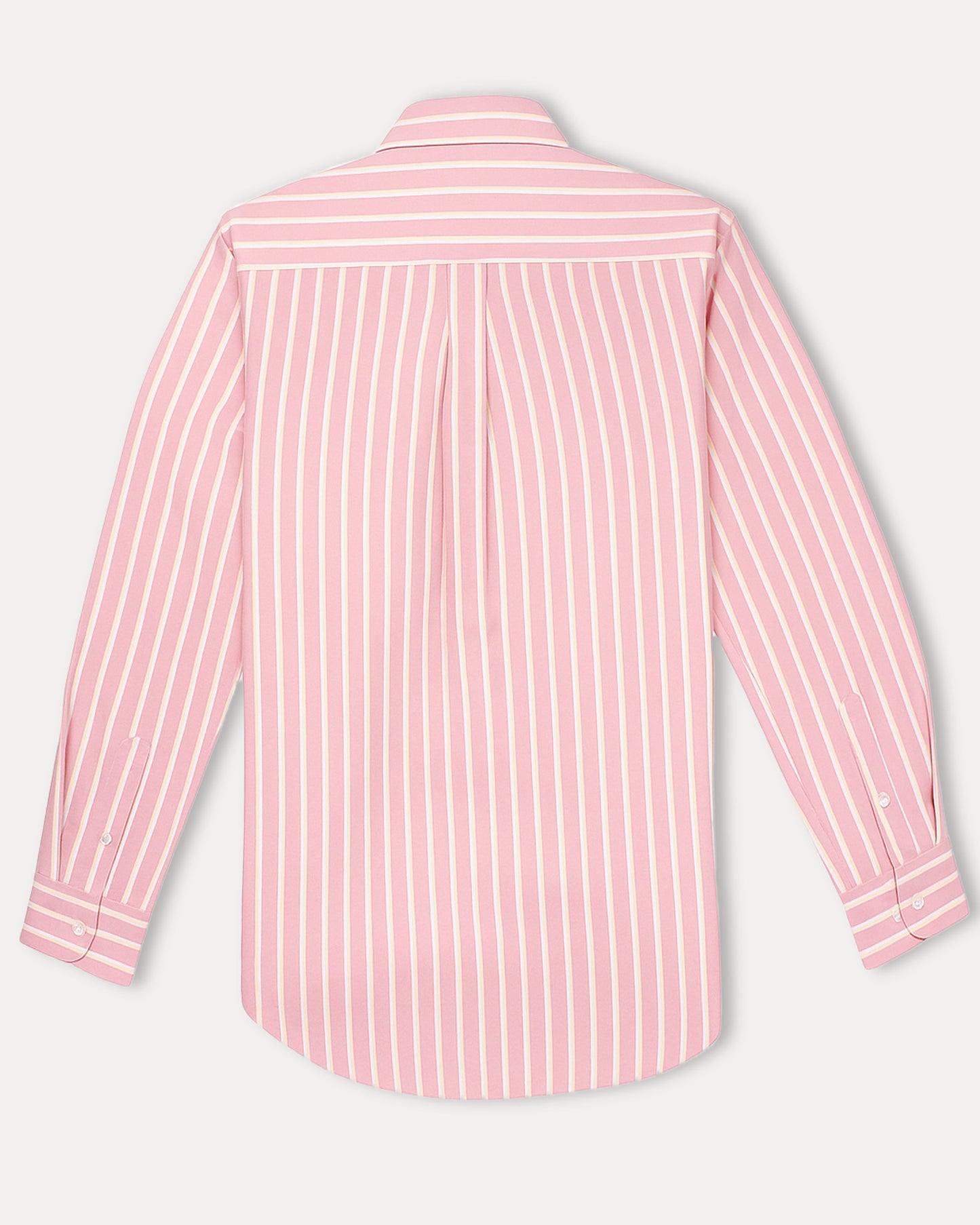 Polo Ralph Lauren Custom Fit Striped Shirt in Blushing Pink Sorbet