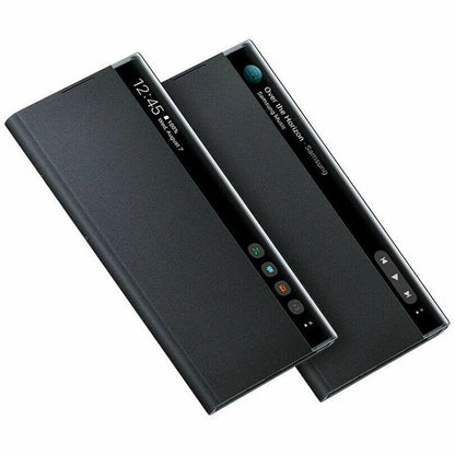 ZedgeShop Galaxy S Series PU Leather Side Window Flip Case