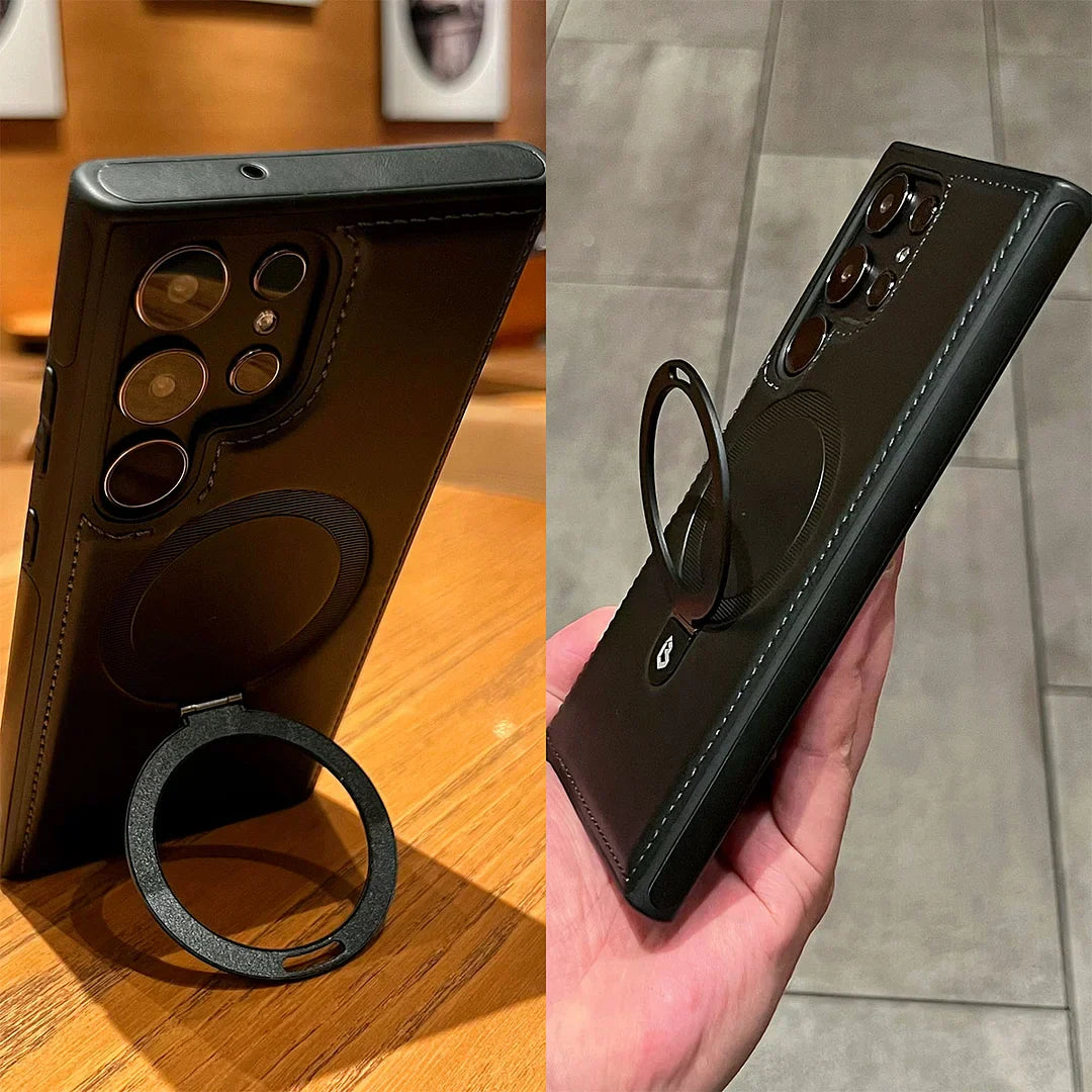 YG | Leather Ring Protective Case