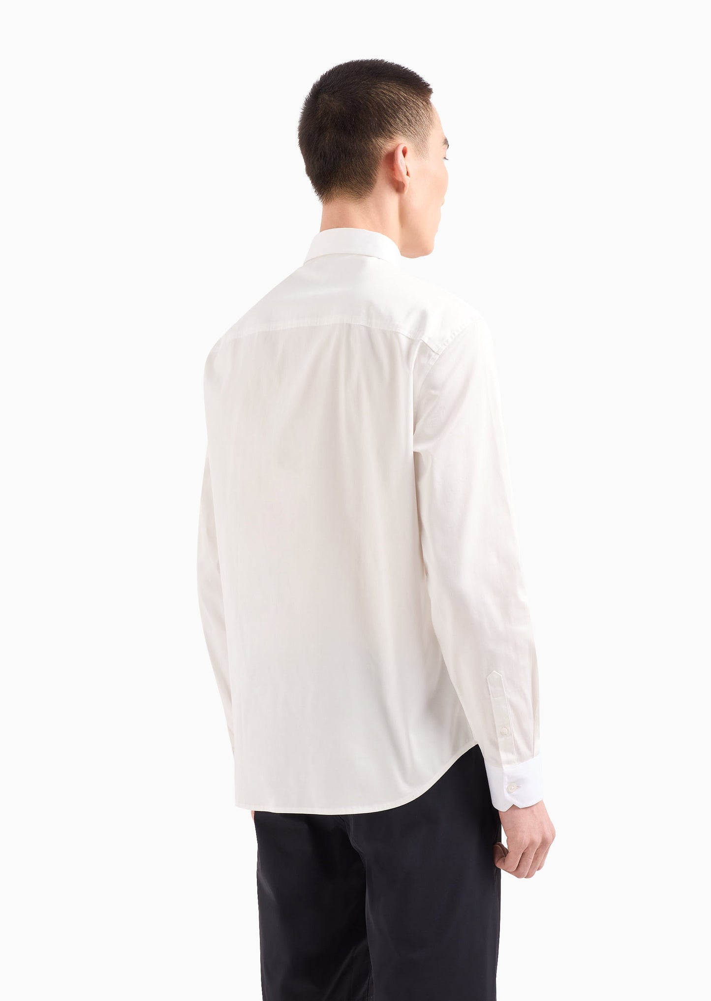 Armani Exchange Elegant Whisper Cotton Shirt