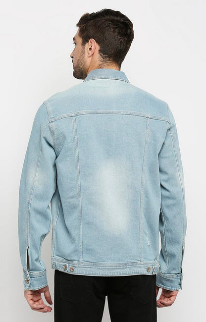 SPYKAR DenimCo Classic Camo Pocket Denim Jacket
