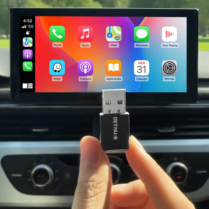 2025 Galaxy GetPairr™ Magic Ultra Mini 3.0 wireless CarPlay Android Auto Adapter