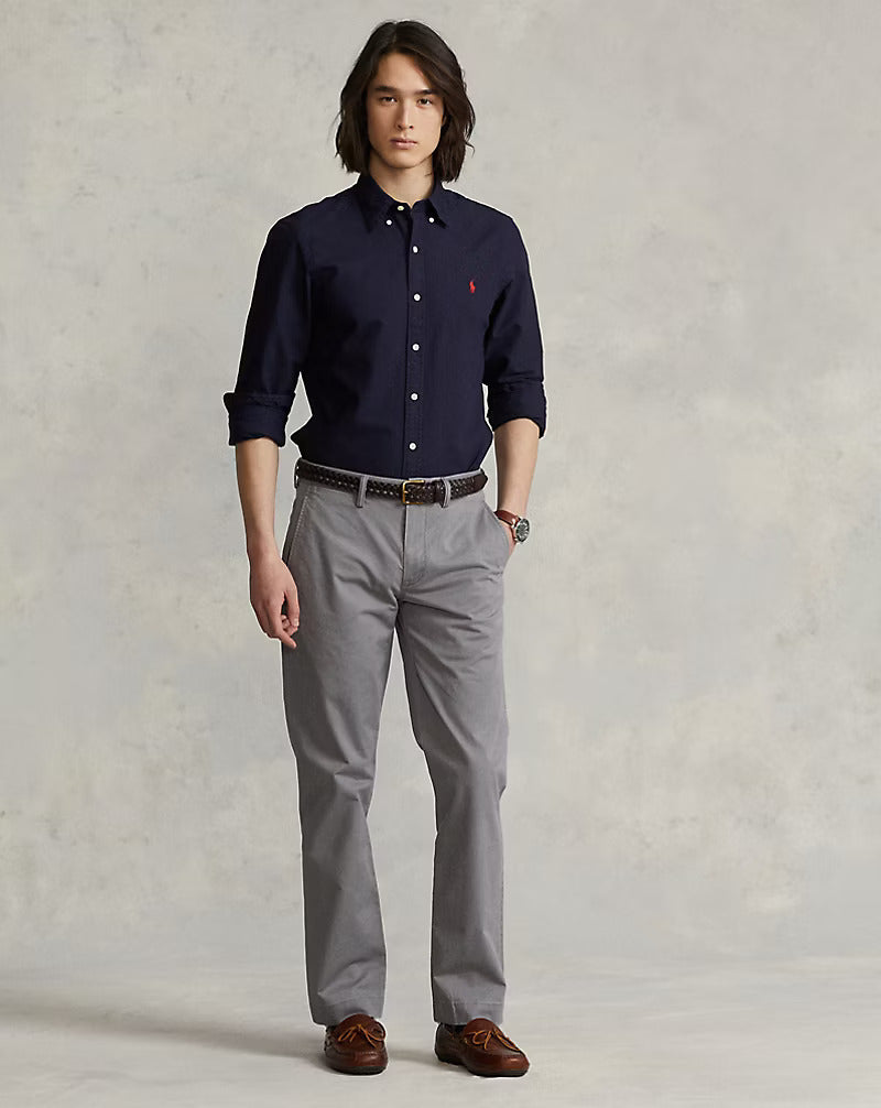 Polo Ralph Lauren Classic Fit Button-Down Shirt in Navy
