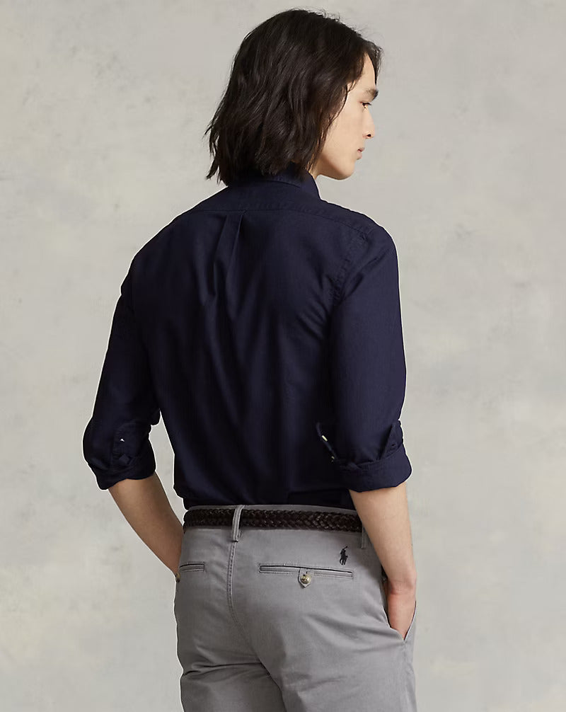 Polo Ralph Lauren Classic Fit Button-Down Shirt in Navy