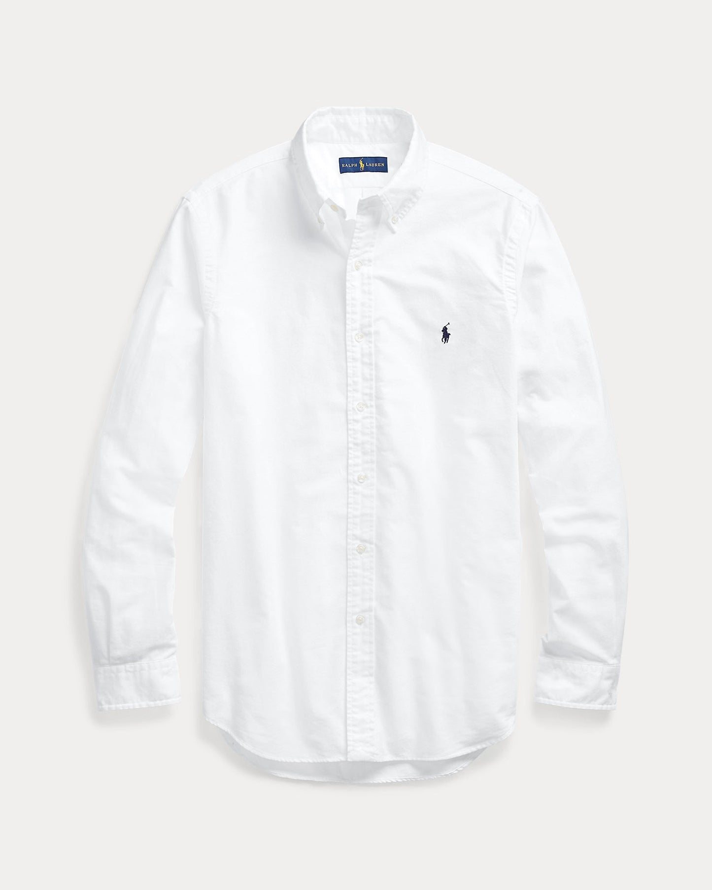Ralph Lauren Effortlessly Elegant White Button-Up Shirt