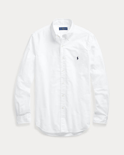 Ralph Lauren Effortlessly Elegant White Button-Up Shirt