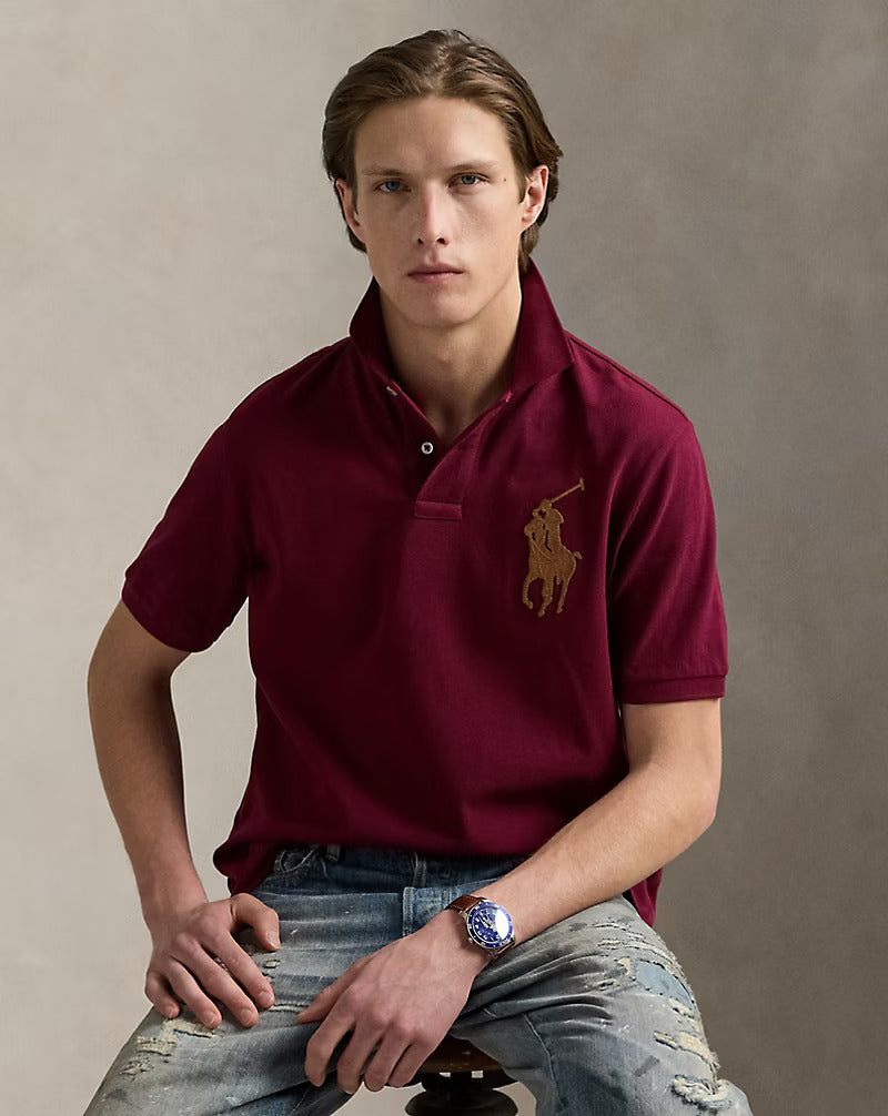 POLO RALPH LAUREN Seraphic Amber Classic Fit Short Sleeve Piqu������ Polo Shirt