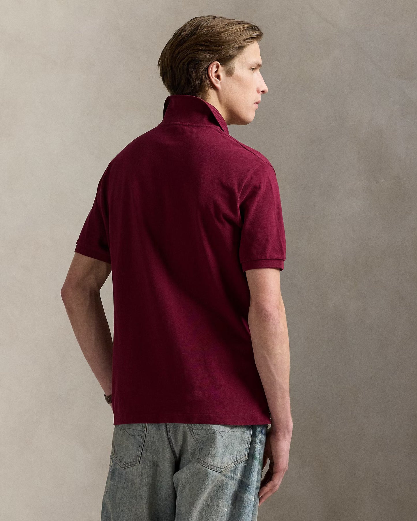 POLO RALPH LAUREN Seraphic Amber Classic Fit Short Sleeve Piqu������ Polo Shirt