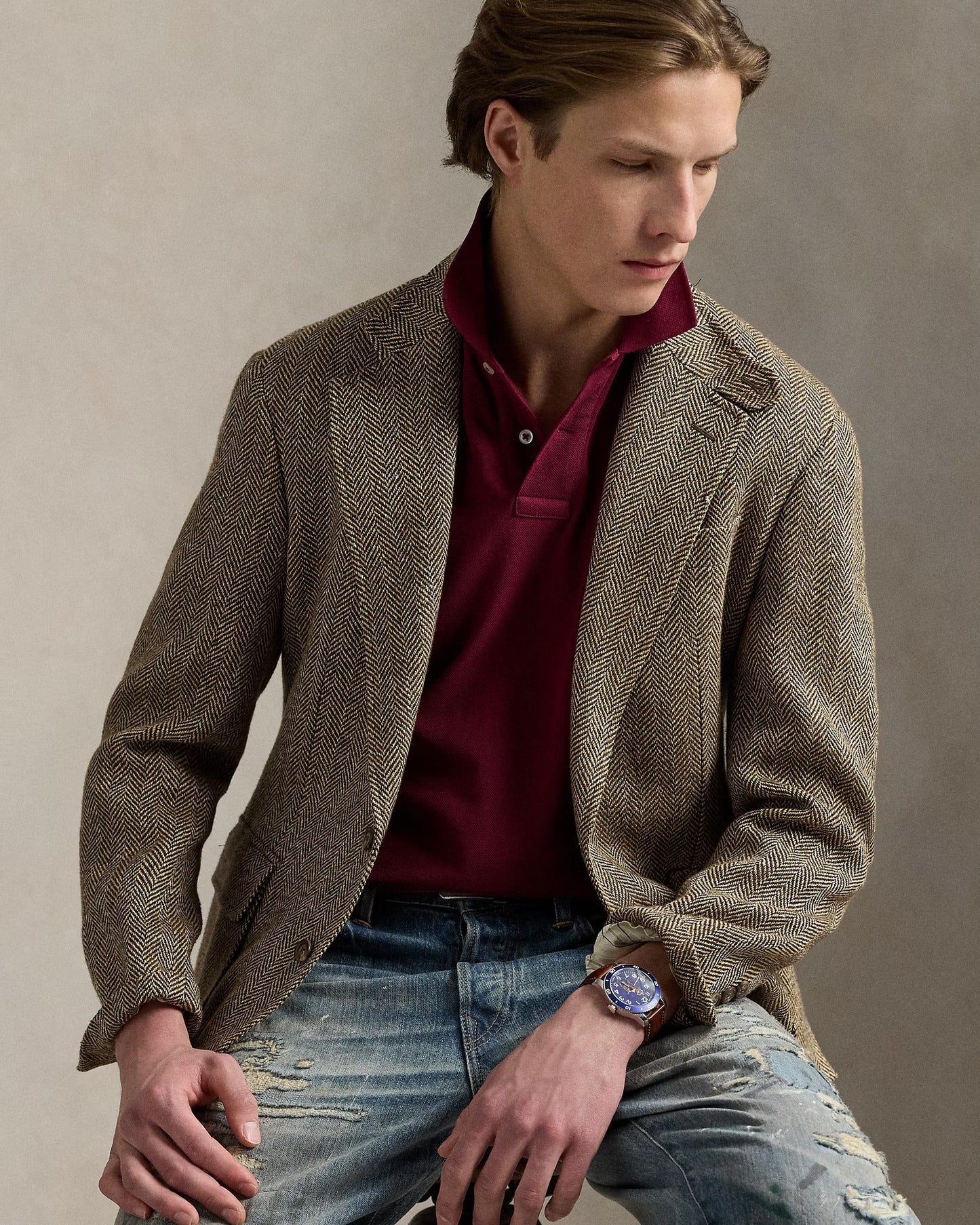 POLO RALPH LAUREN Seraphic Amber Classic Fit Short Sleeve Piqu������ Polo Shirt