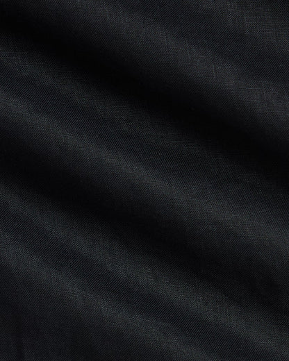 Polo Ralph Lauren Elegant Midnight Black Linen Shirt
