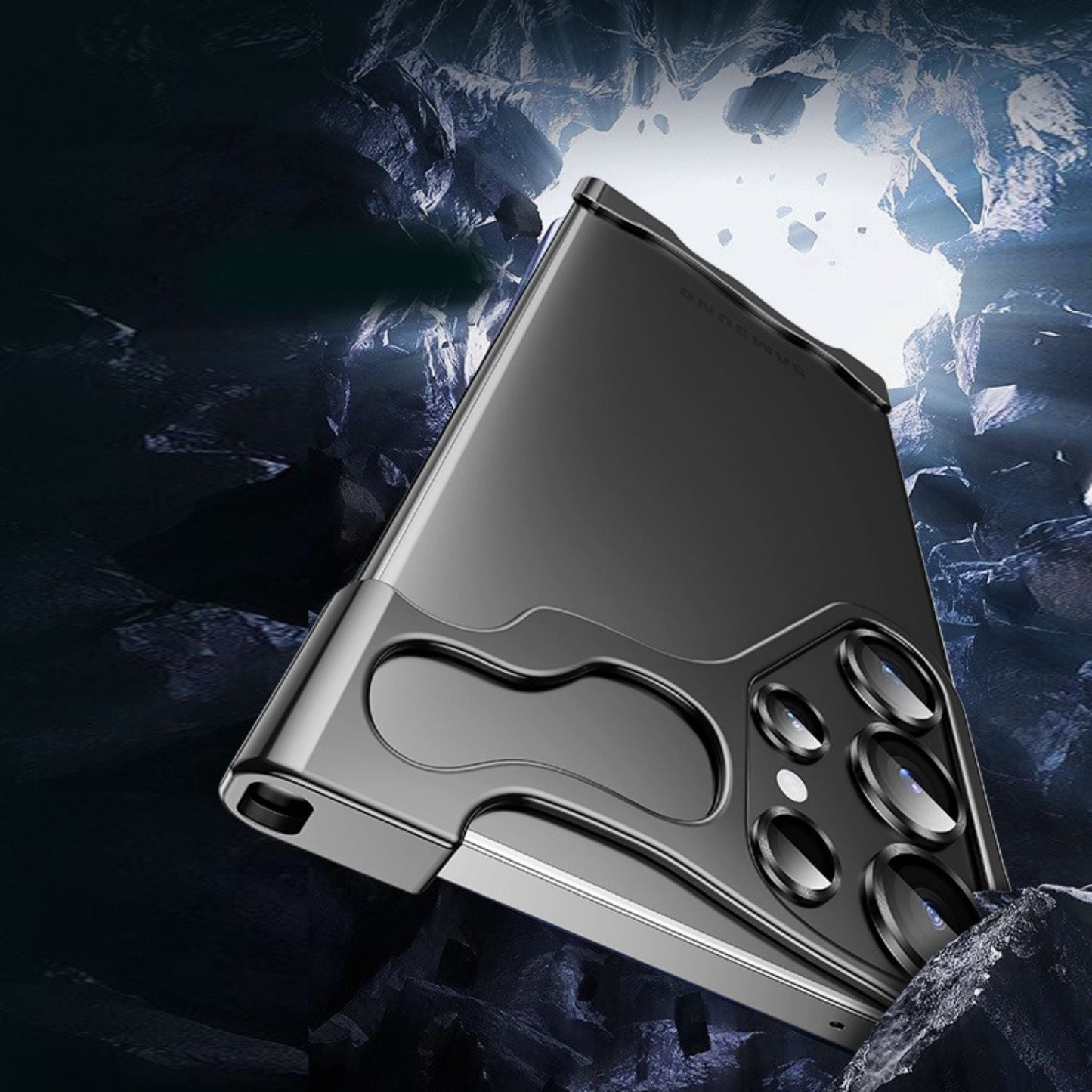 Minimal Titanium Samsung Case