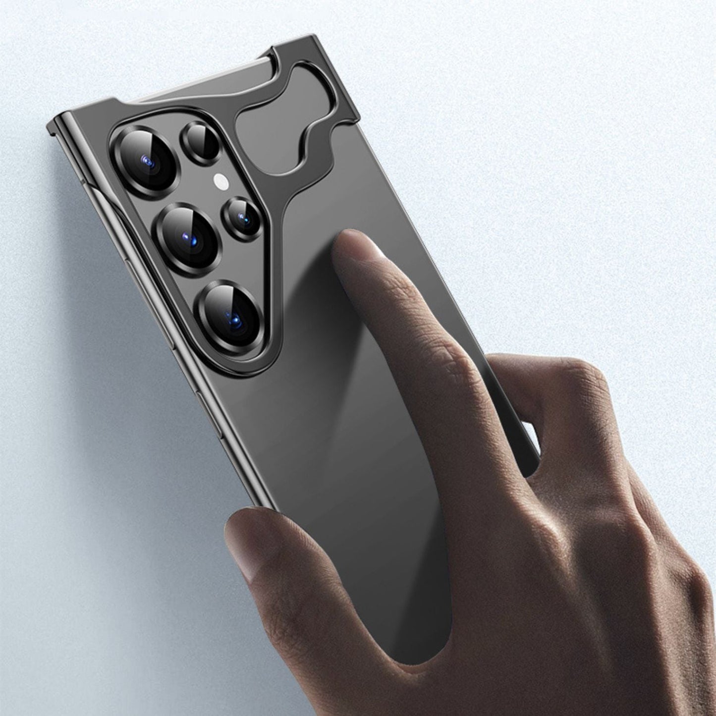 Minimal Titanium Samsung Case