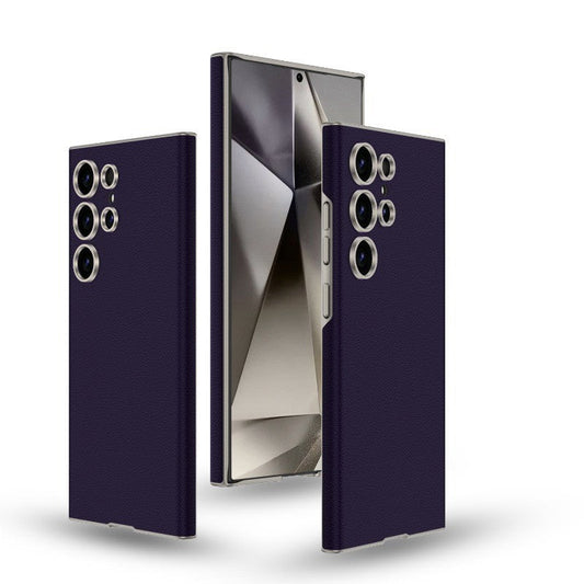 Samsung Galaxy S24 Ultra Leather GKK Case - Violet