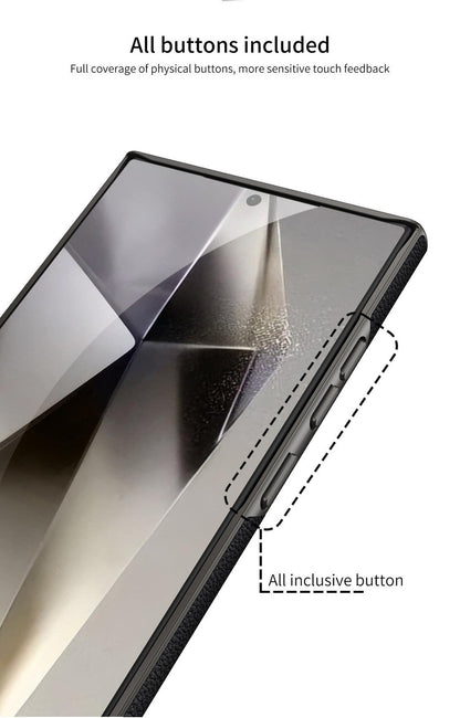 Samsung Galaxy S24 Ultra GKK Leather Case - Blue