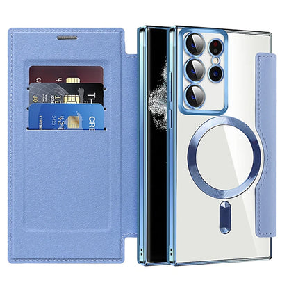 Luxury Leather Flip Phone Case