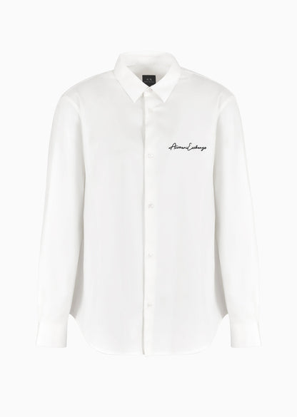 Armani Exchange Elegant Whisper Cotton Shirt