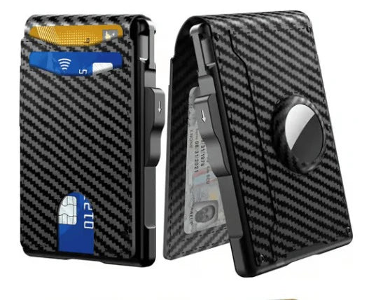 Premium Aluminum Wallet With Leather Casing