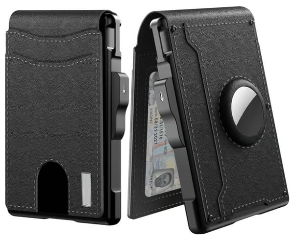 Premium Aluminum Wallet With Leather Casing